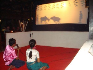 Cambodian shadow puppet theater