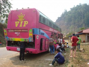Laos VIP bus