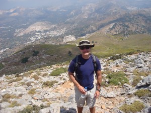 Climbing Mt.Zeus Naxos