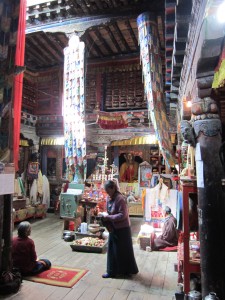 Inside Bragha Gompa Nepal