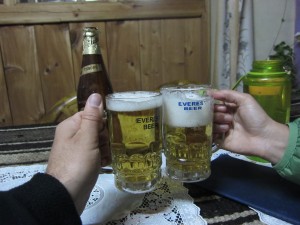 Beer in Muktinath