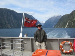 Mark on Milford Sound