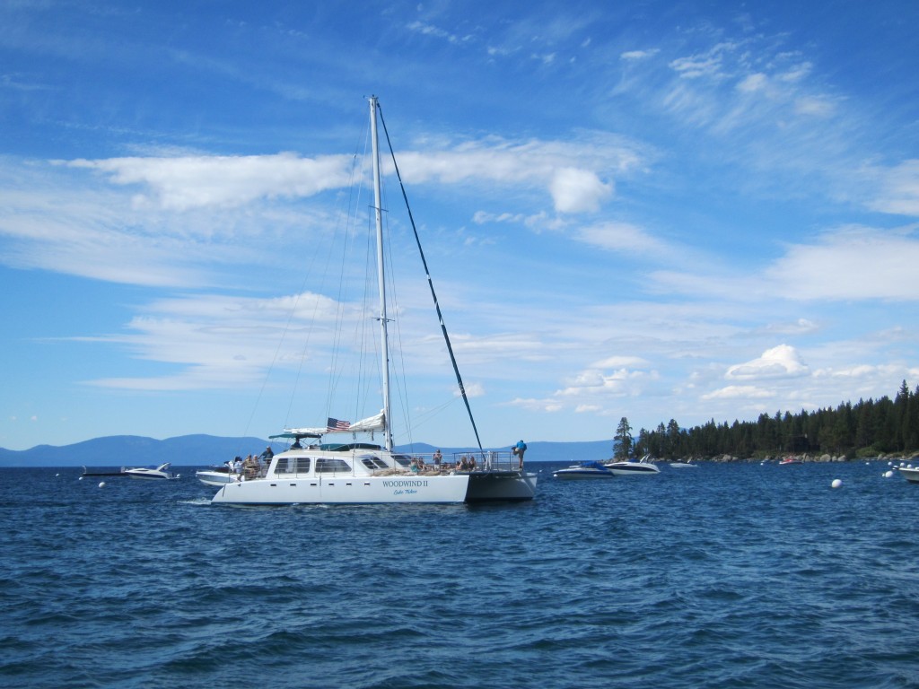 Woodwind 2 Catamaran Lake Tahoe